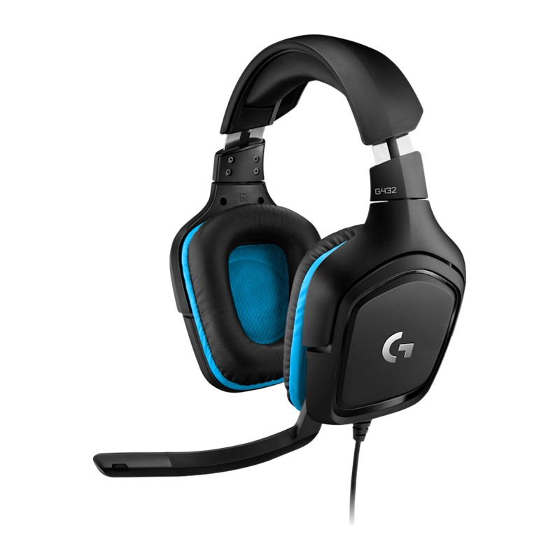 Logitech G432 wired gaming headset